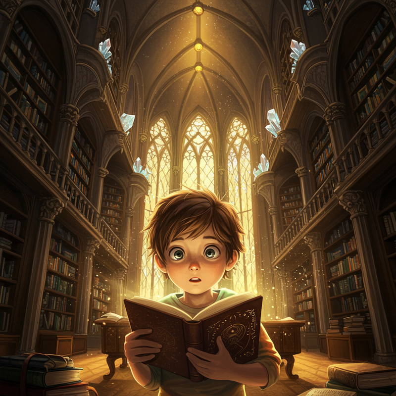 Magical Boys in Fantasy Libraries Magical Boys in Fantasy Libraries
