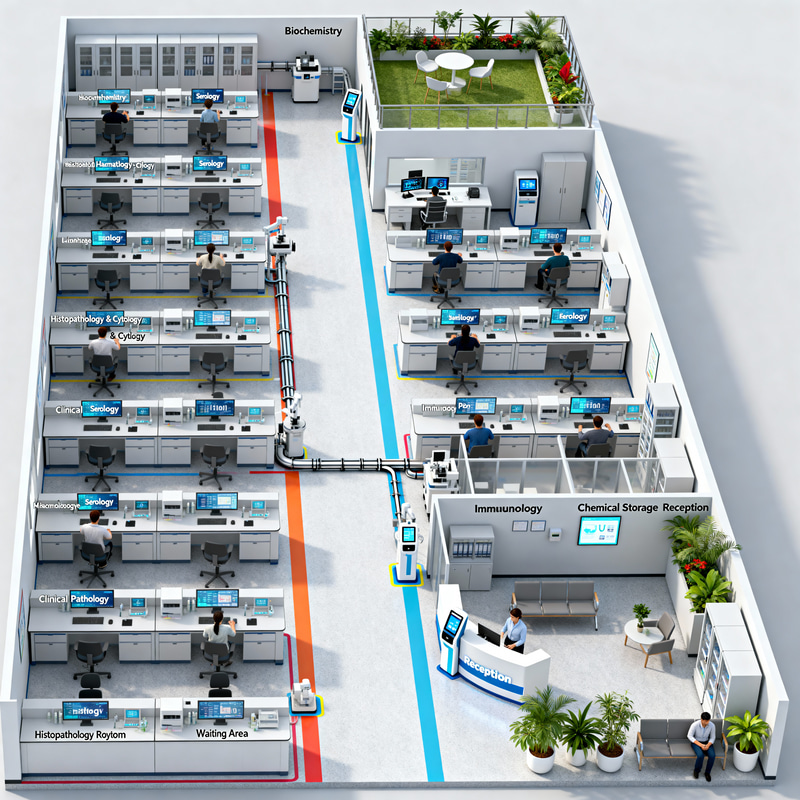 Innovative Clinical Laboratory Floor Plan Design Innovative Clinical Laboratory Floor Plan Design