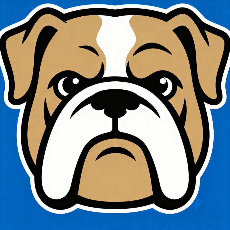 Bulldog School Mascot Head | Spirit & Pride Bulldog School Mascot Head | Spirit & Pride