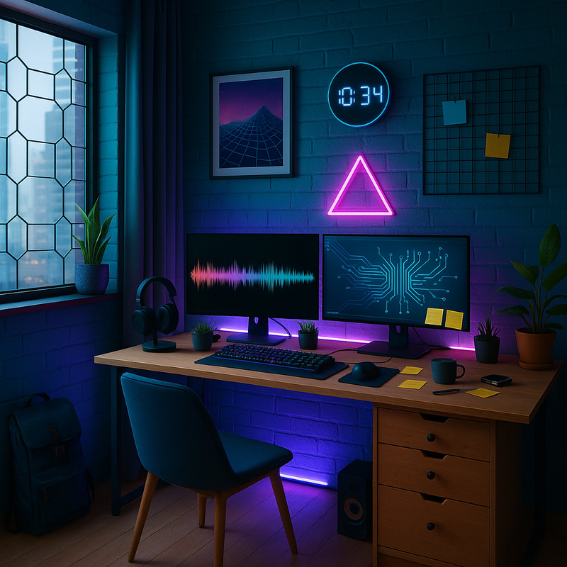 Create a Modern Tech Digital Hipster Space Create a Modern Tech Digital Hipster Space