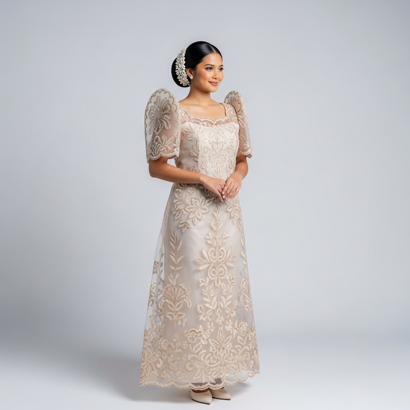 Elegant Filipiniana Dress Gallery Elegant Filipiniana Dress Gallery