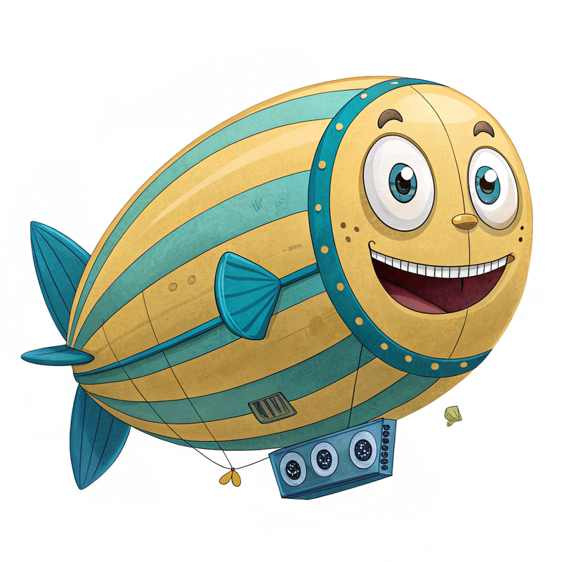 Luxurious Smiley Zeppelin for Young Professionals Luxurious Smiley Zeppelin for Young Professionals