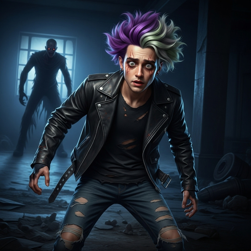 Male OC in Horror Story - Unique Character Design