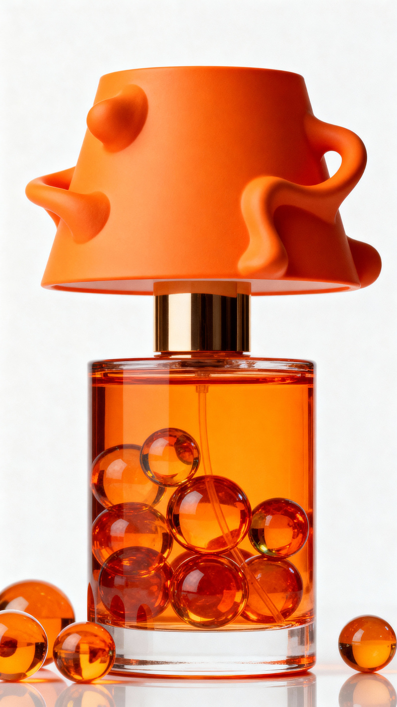 Elegant Gender-Inclusive Perfume Bottle Design