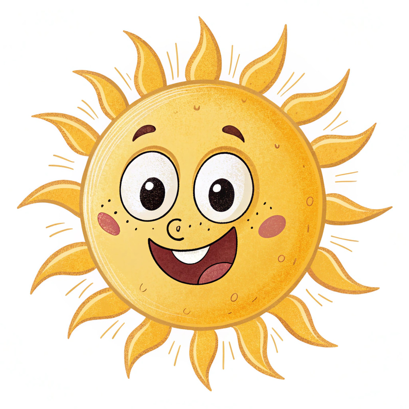 Cheerful Sun Mascot for Your Brand Cheerful Sun Mascot for Your Brand