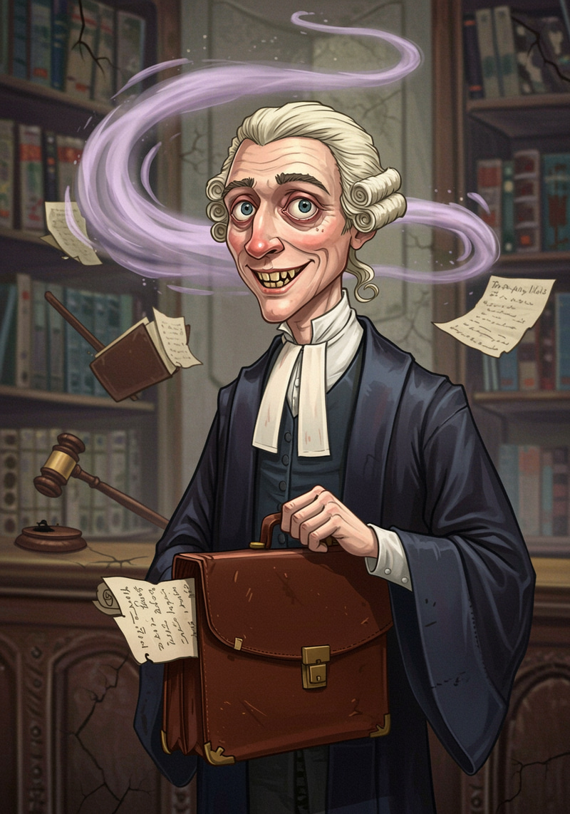 Whimsical Grotesque Character Portrait Art