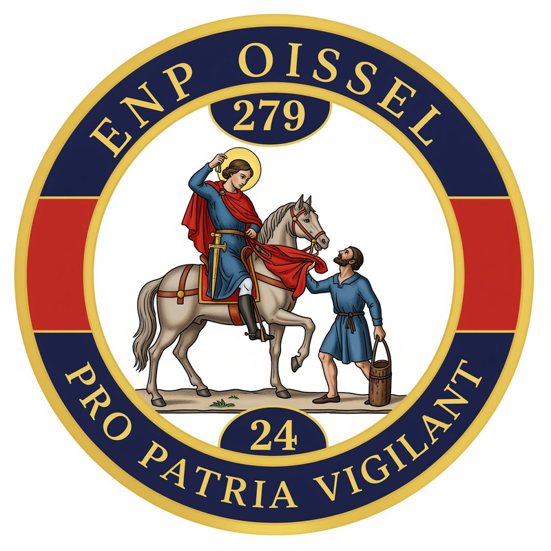 Round Shield Design Featuring Saint Martin de Tours Round Shield Design Featuring Saint Martin de Tours