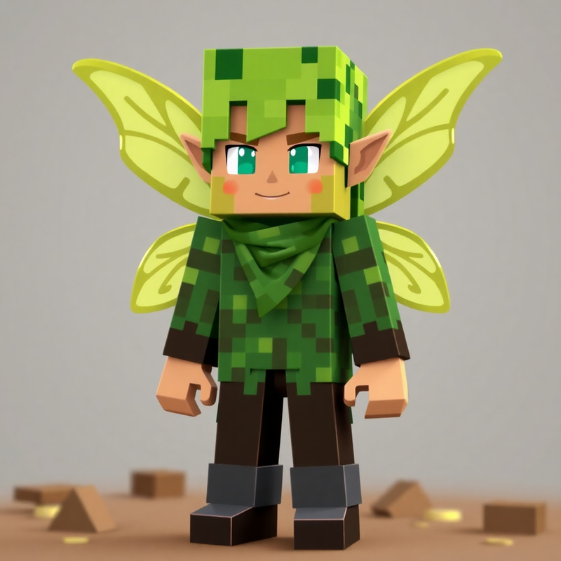 Pixie Chocolate Man Minecraft Skin Design Pixie Chocolate Man Minecraft Skin Design