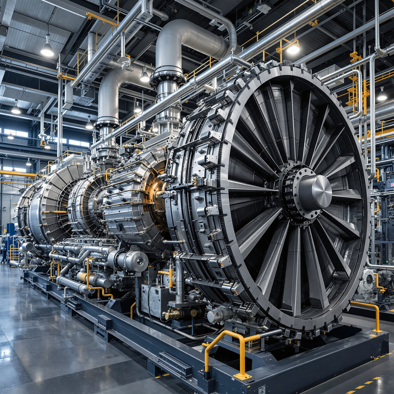 Industrial Steam Turbine System for Cogeneration