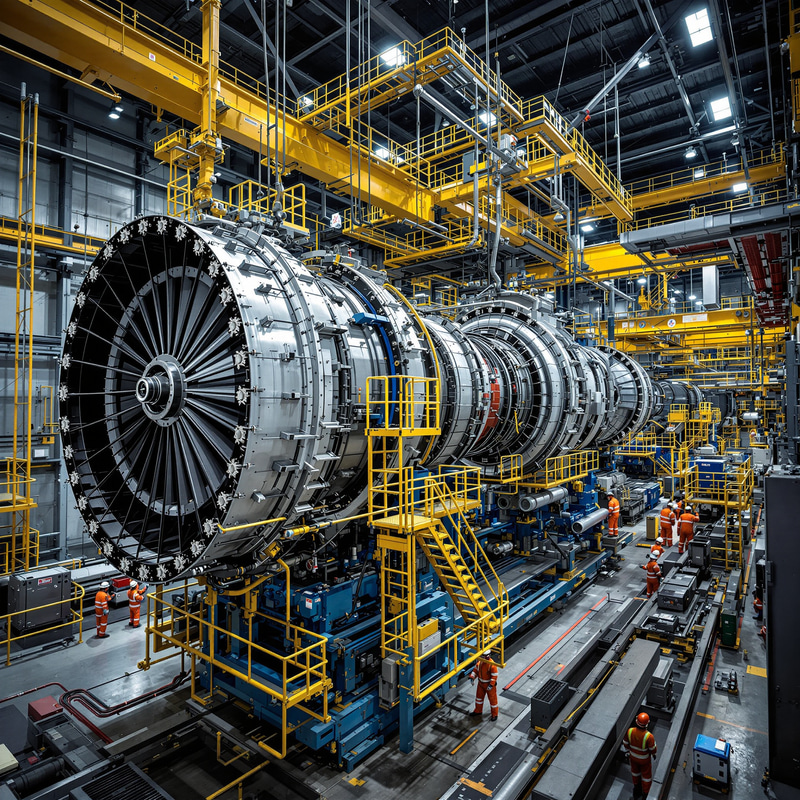 Gas Turbine Generator Installation Documentary Gas Turbine Generator Installation Documentary