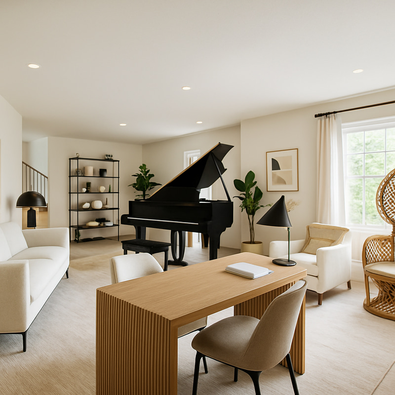 Transform Your Living Room into a Stylish Office Space Transform Your Living Room into a Stylish Office Space