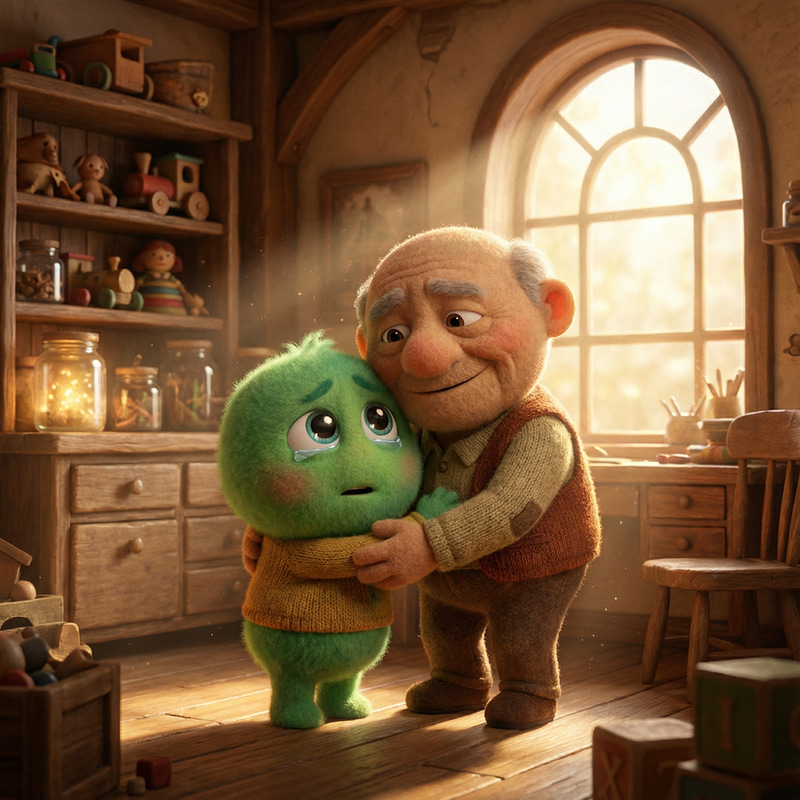 Charming Pixar-Style 3D Animation with Realistic Lighting Charming Pixar-Style 3D Animation with Realistic Lighting