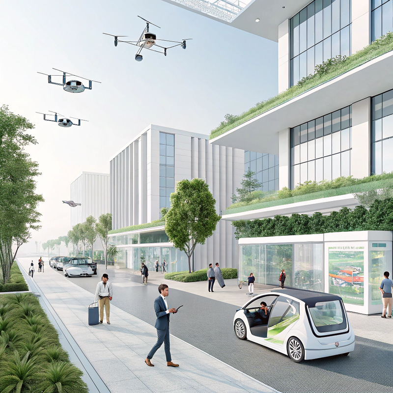 Futuristic Human-Friendly Automated Environment Futuristic Human-Friendly Automated Environment