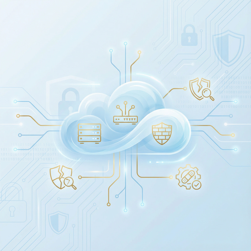 Professional LinkedIn Background for Cybersecurity Experts