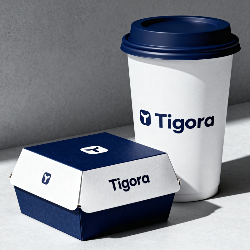 Tigora Food Packaging & Beverage Cup Design