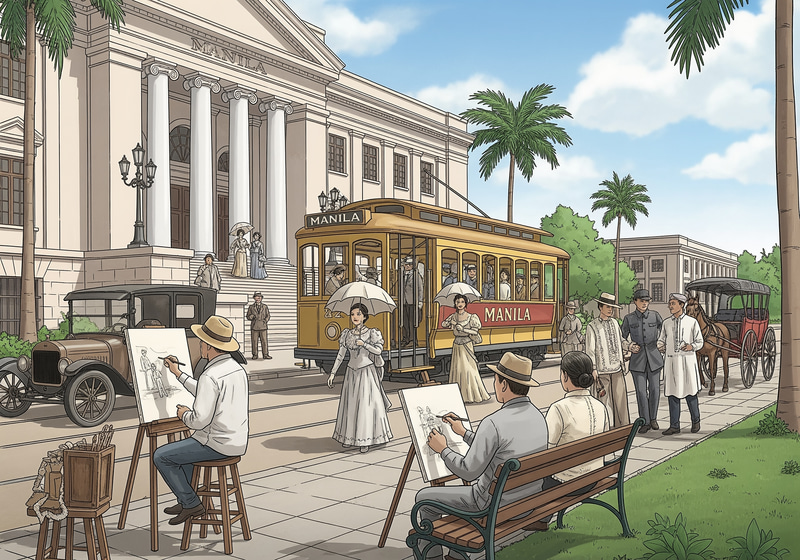 Philippine Arts: American Colonial Tradition Artwork Philippine Arts: American Colonial Tradition Artwork