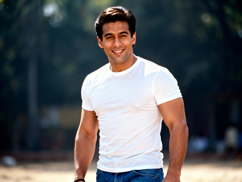 Young Salman Khan: 1990s Bollywood Icon in Focus