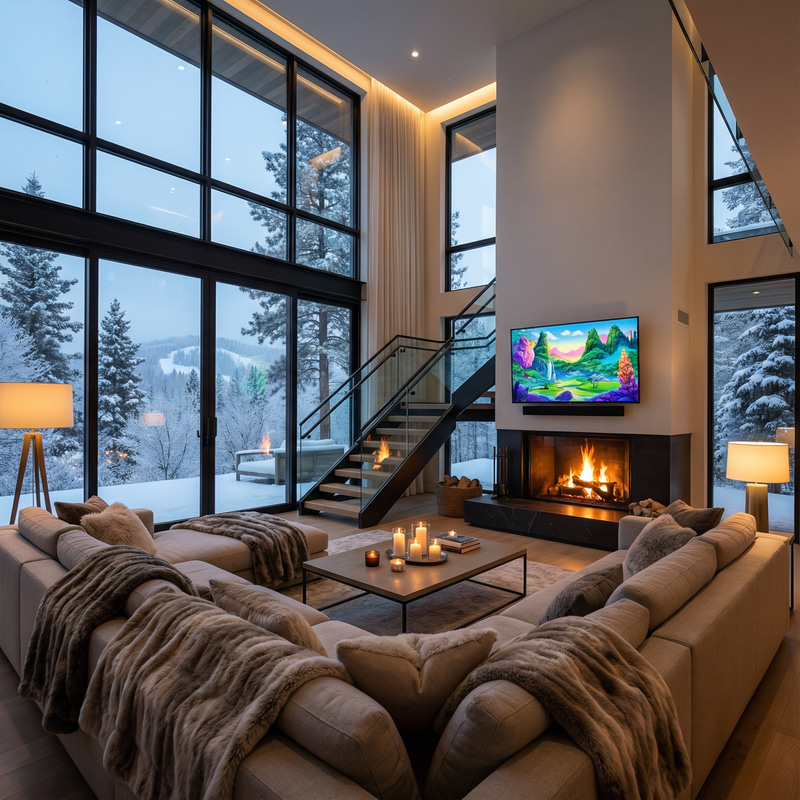 Cozy Modern Living Room Ideas for Winter Evenings Cozy Modern Living Room Ideas for Winter Evenings