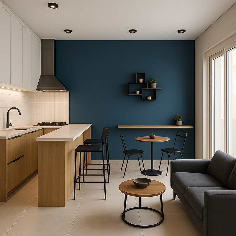 Small Kitchen and Living Room Redesign Ideas Small Kitchen and Living Room Redesign Ideas