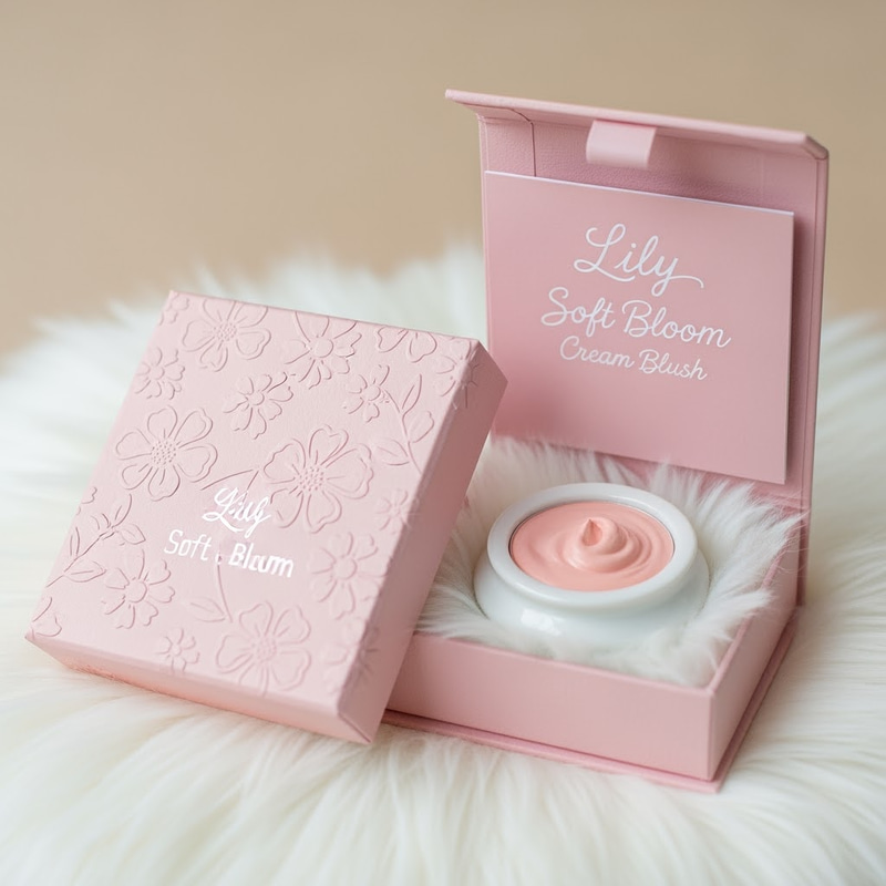 Lily Soft Bloom Cream Blush ATC Box Lily Soft Bloom Cream Blush ATC Box