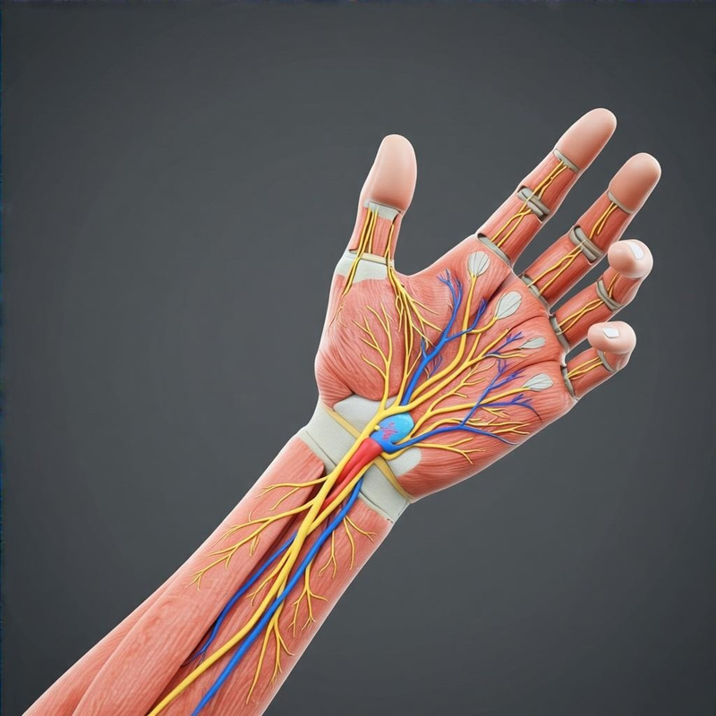 3D Model of Human Arm Nervous System 3D Model of Human Arm Nervous System