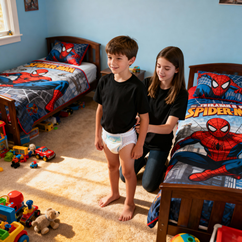 Kids with Drynites in a Fun Bedroom Setting