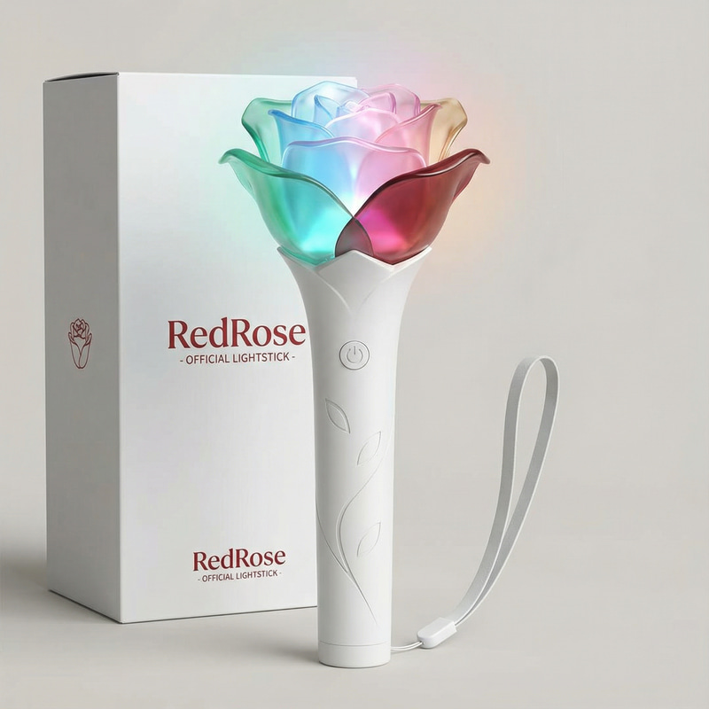 RedRose K-pop Lightstick - Official Fan Accessory RedRose K-pop Lightstick - Official Fan Accessory