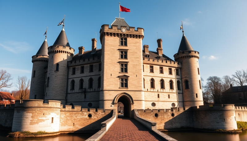 Explore an 18th-Century Castle with 6 Towers Explore an 18th-Century Castle with 6 Towers