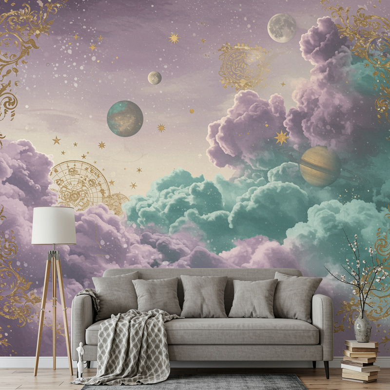 Surreal Cosmic Fantasy Wallpaper for Your Screen Surreal Cosmic Fantasy Wallpaper for Your Screen
