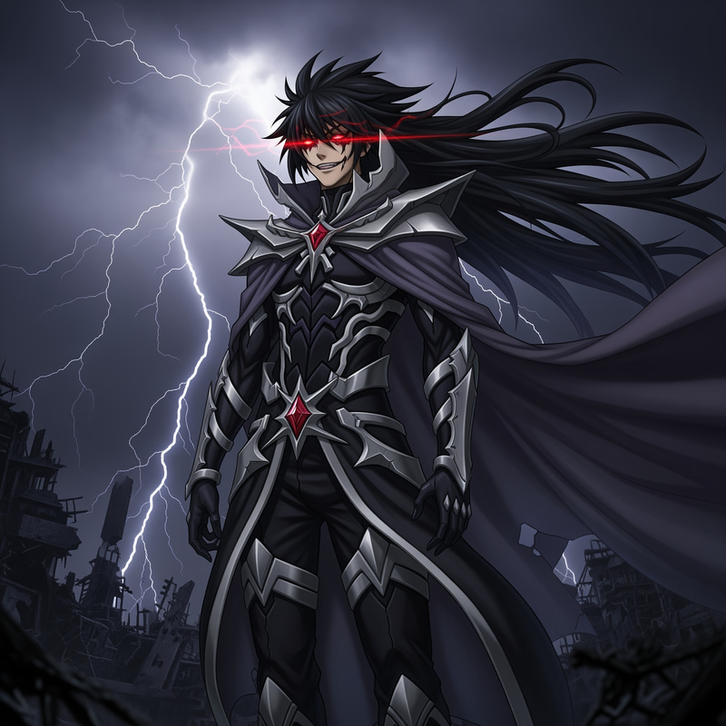 Unique Dangerous Anime Villain Concept Art Unique Dangerous Anime Villain Concept Art