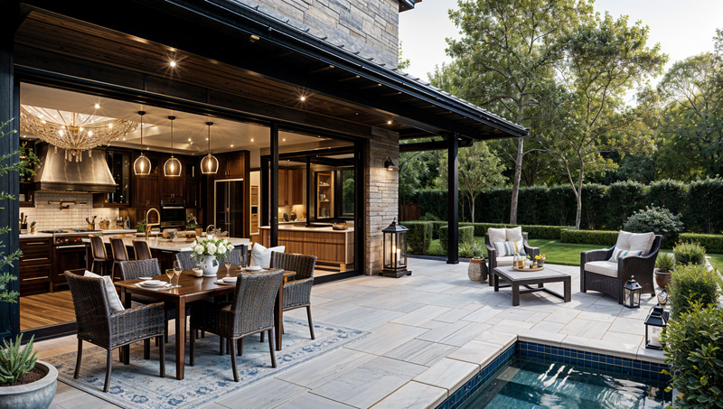 Custom Patio Exterior Design Ideas