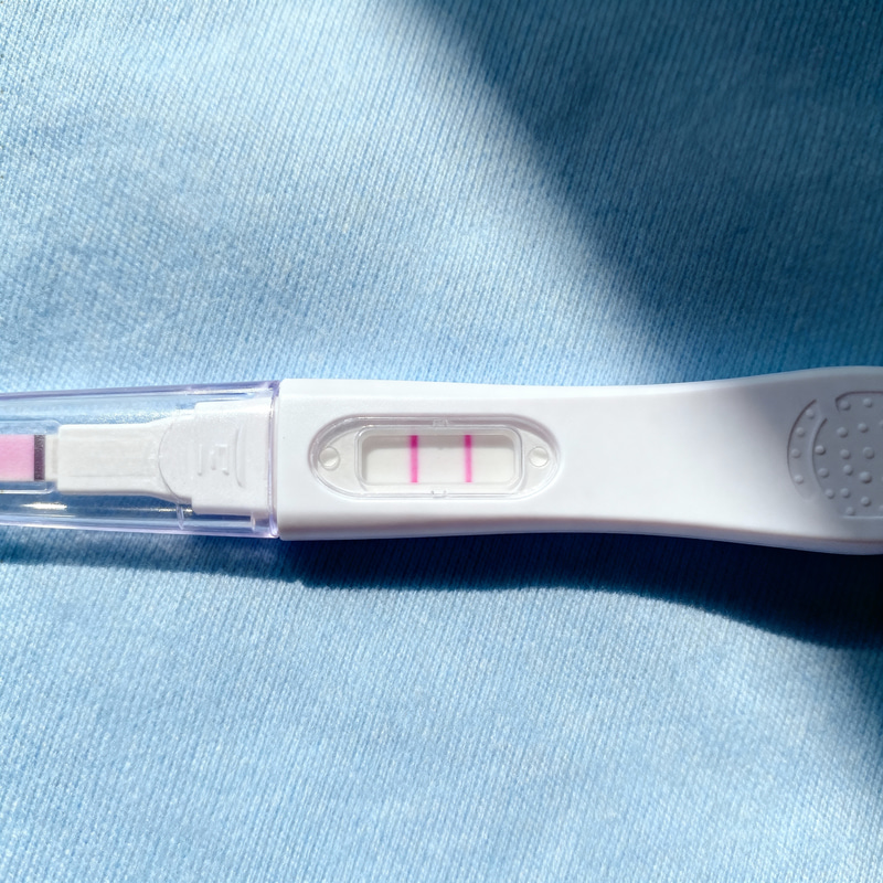 Positive Pregnancy Test Image Guide