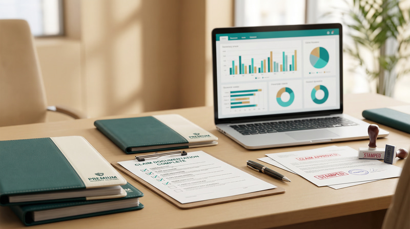 Premium Insurance Claim Documentation Photo
