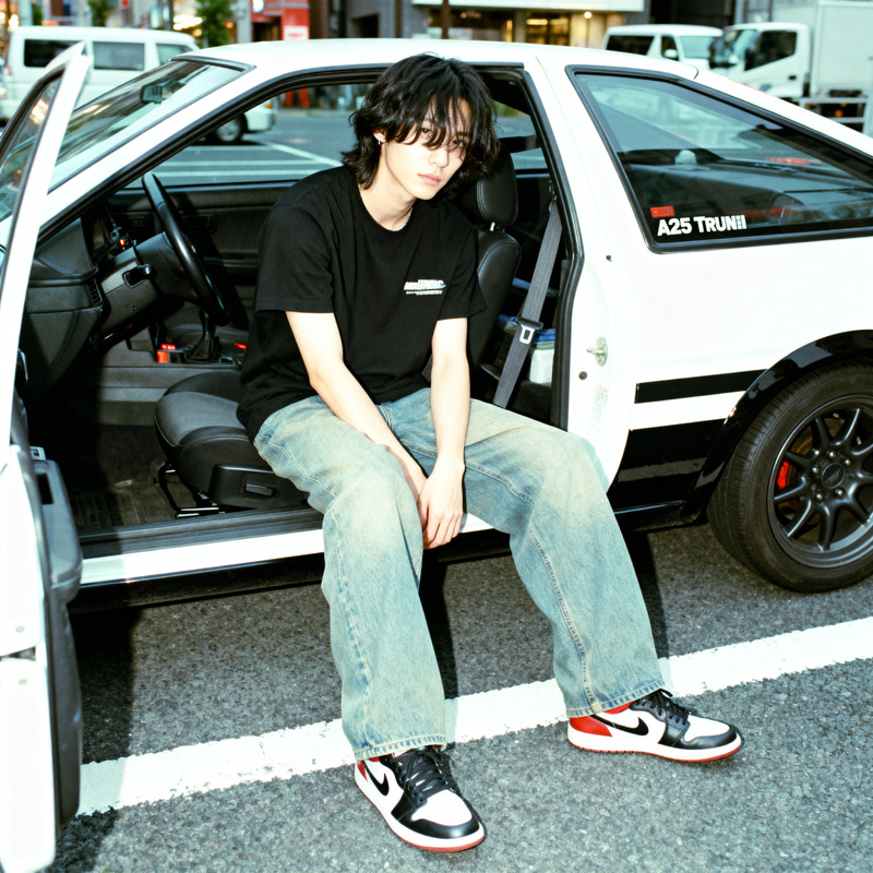 Grunge Style Photos with AE86 Trueno in Tokyo