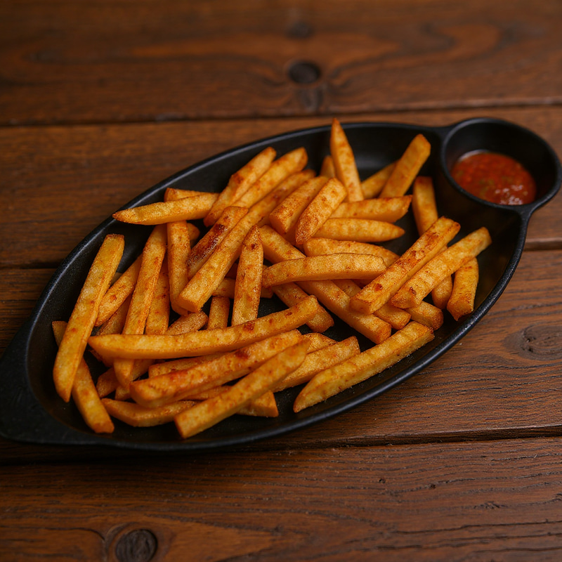 Tempting Spicy Piri Piri Fries Recipe