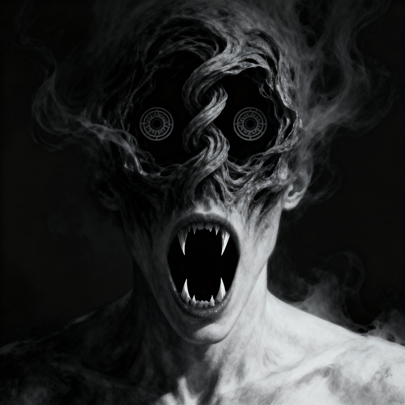 Creepy Human-Like Void Body Art Creepy Human-Like Void Body Art