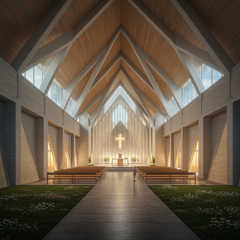Architectural Chapel Concept Design Architectural Chapel Concept Design