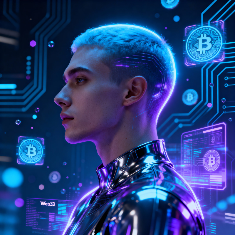 Web3 Profile Portrait - Unique Digital Identity Web3 Profile Portrait - Unique Digital Identity