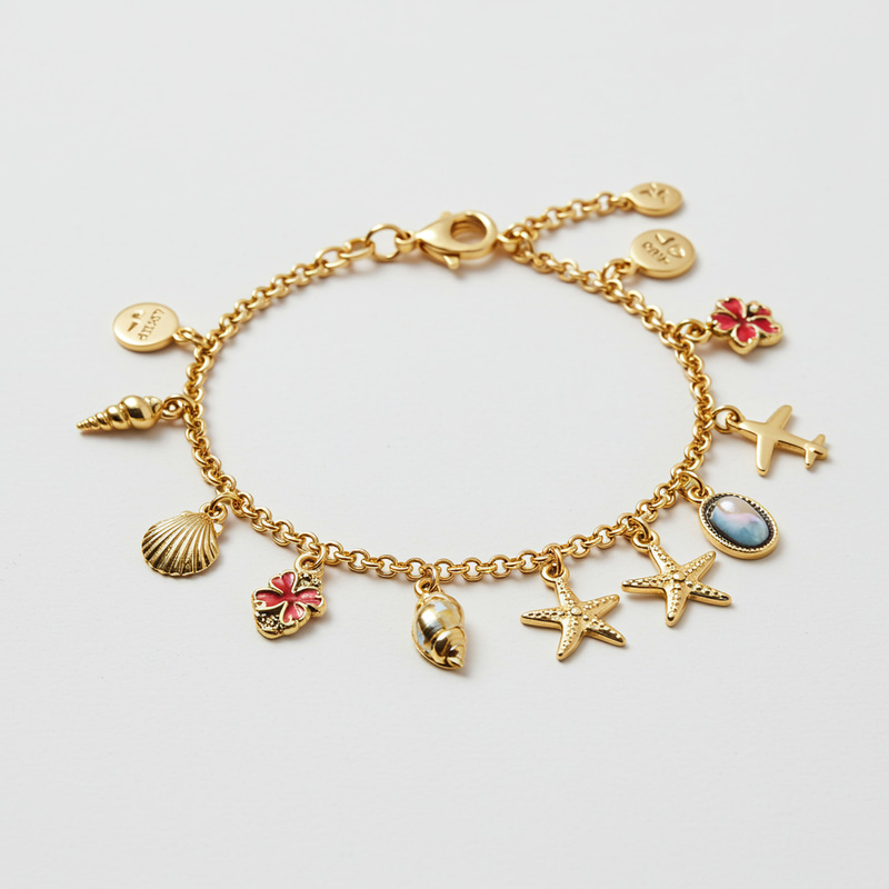 Charming Vacation Link Bracelet for Your Style Charming Vacation Link Bracelet for Your Style