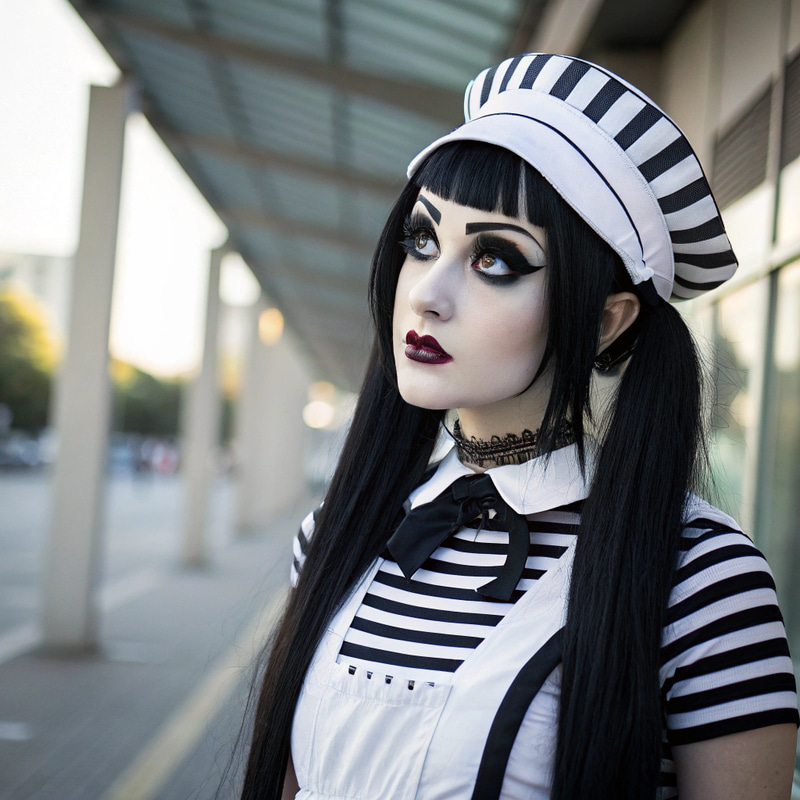 Elegant Alice-Inspired Character Design Elegant Alice-Inspired Character Design