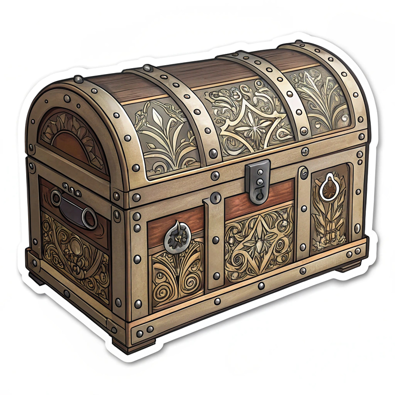 Beautiful Chest Sticker | Unique Home Decor Beautiful Chest Sticker | Unique Home Decor