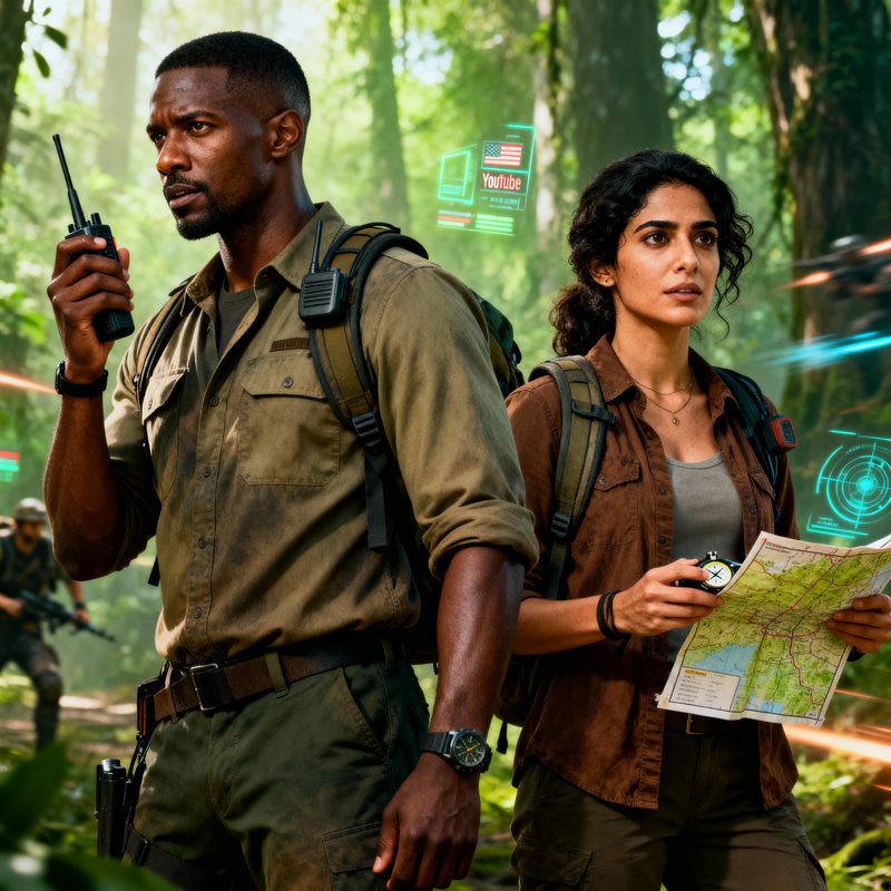 Exciting YouTube Thumbnail for Action Game