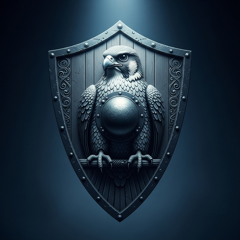 Escudo con Pájaro - Artistic Creations Escudo con Pájaro - Artistic Creations