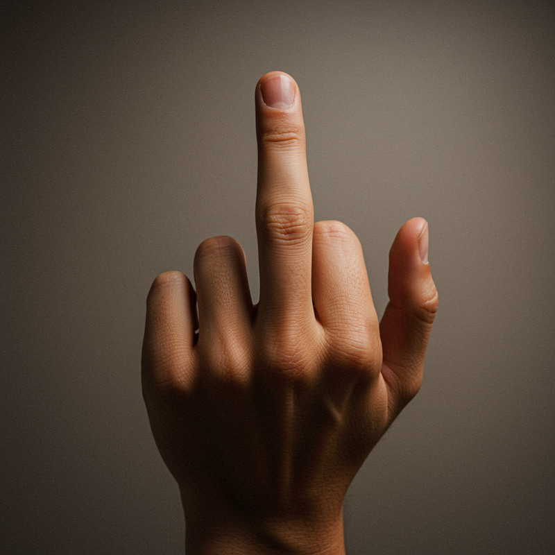 Middle Finger Emoji - Express Your Frustration Middle Finger Emoji - Express Your Frustration
