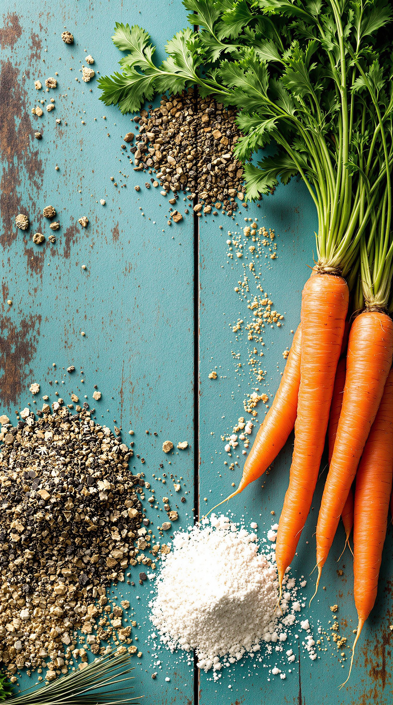 Natural Organic Fertilizers & Vibrant Carrots Natural Organic Fertilizers & Vibrant Carrots