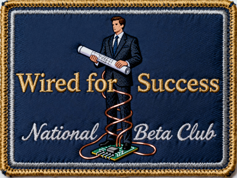 Wired for Success Beta Club Patch