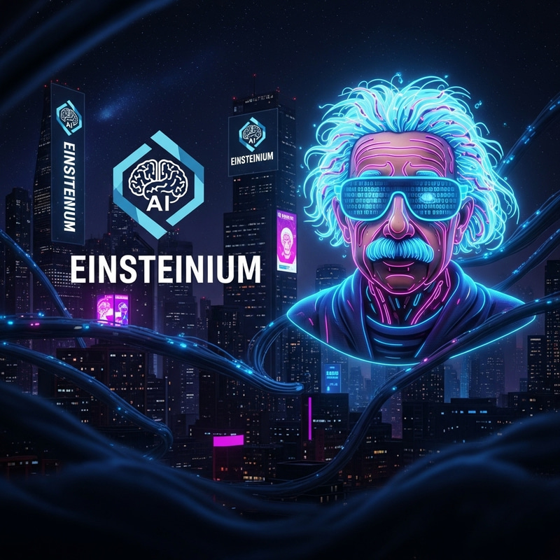 Futuristic Memecoin Pre-Sale Campaign