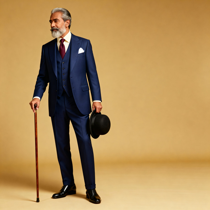 Distinguished Gentleman Portrait - Classy Attire Distinguished Gentleman Portrait - Classy Attire