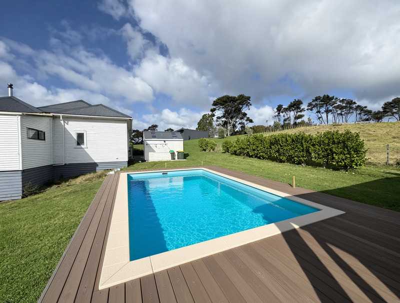 8m x 3m Pool with Deck - Perfect for Relaxation