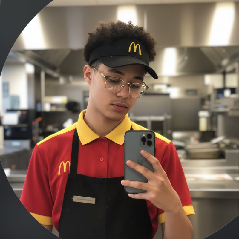 Transforming Into a McDonald's Worker Transforming Into a McDonald's Worker